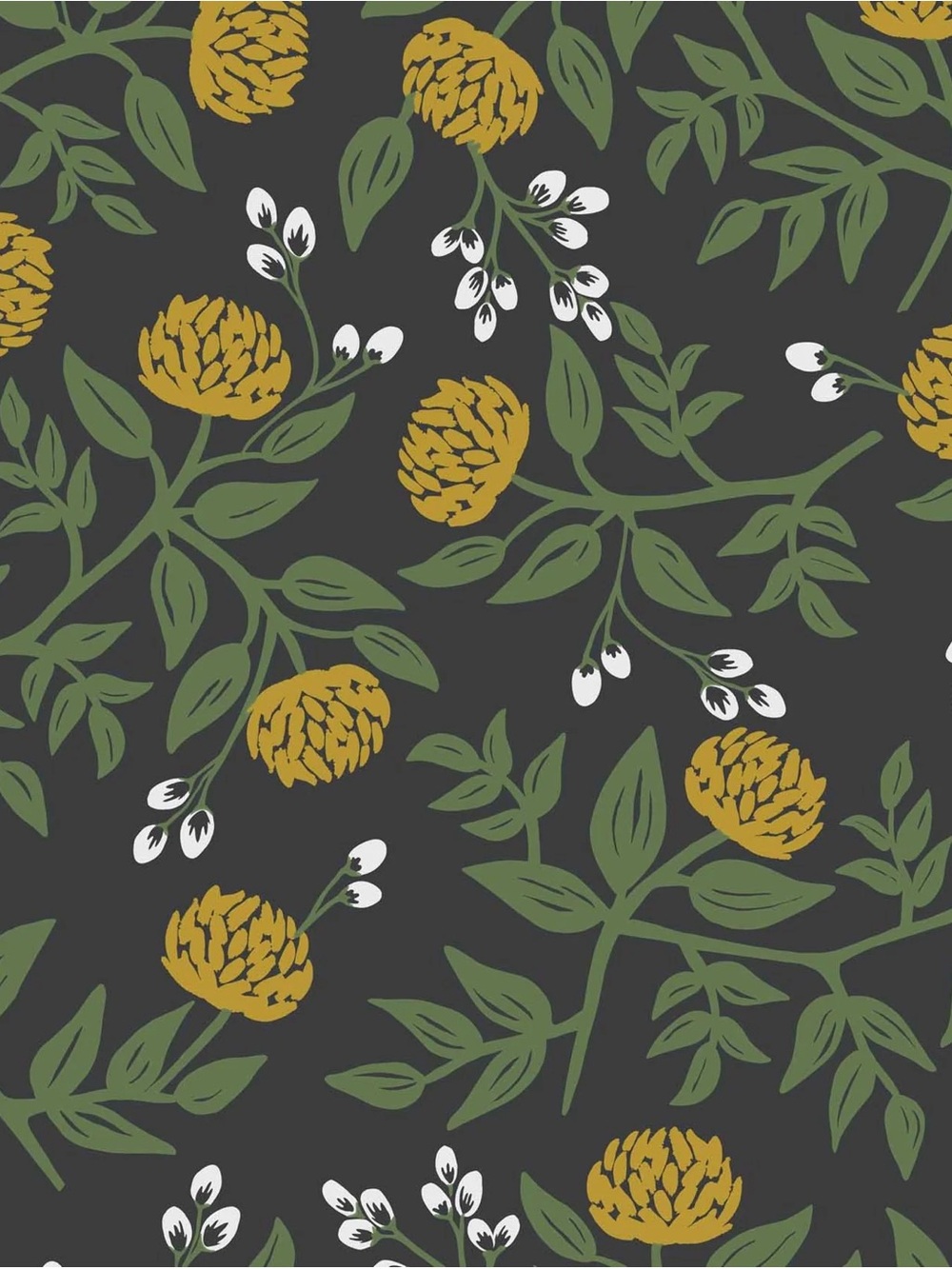 Rifle Paper Co. Floral Peonies Wallpaper
